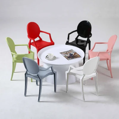 Chaise de salle à manger pour enfants en plastique de salon de fête d'enfants