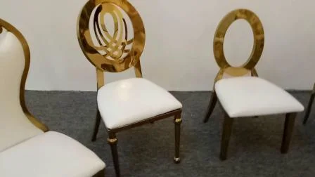 Chaise d'événement de mariage de loisirs de style nordique avec des meubles de salle à manger en cuir PU Chaise en plastique pour enfants Chaise Tiffany Chaise Chiavari empilable pour chambre d'enfant